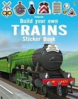 Build your own Trains Sticker Book