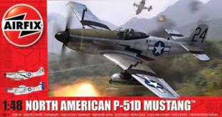 North American P51D Mustang Scale 1:48