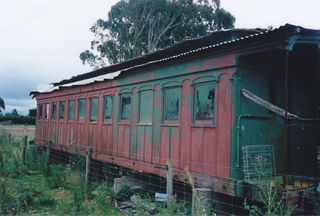 Addington Carriage Body now under restoration at Waimea Plains Railway, Mandeville