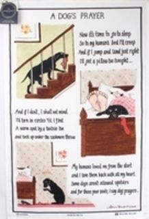 A Dog's Prayer Cotton Tea Towel