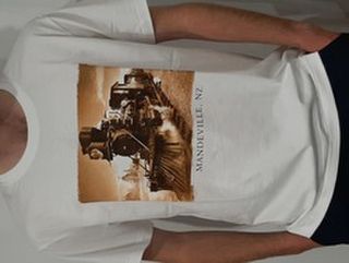 Mandeville Train Shirt White