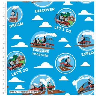 Thomas & Friends Precut Fabric