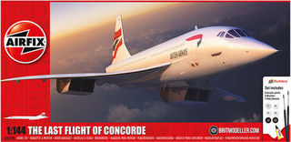 Airfix The Last Flight of Concorde Scale 1:144 Gift Set