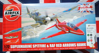 Supermarine Spitfire & RAF Red Arrows Hawk