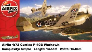 Curtiss P-40B Warhawk