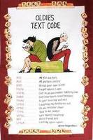 Oldies Text Codes Cotton Tea Towel