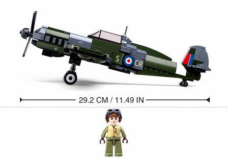 Sluban WW11 Plane Spitfire