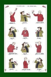 Kitchen Towel - He Drinks She Drinks